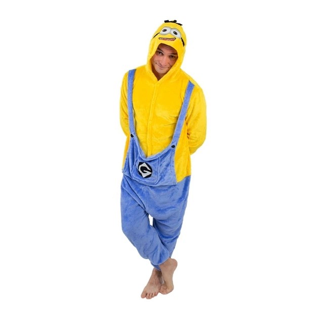 Gelbes Minion Kigurumi für Herren — Lustiger und bequemer Stil