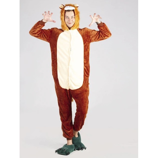 Kigurumi pour hommes Jamboo marron - confort et originalité