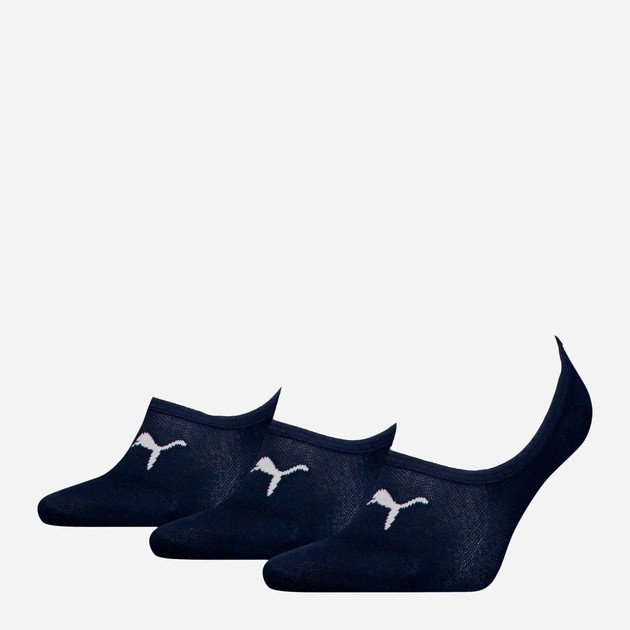 Set of Men's Puma Footie Socks - 3 Pairs