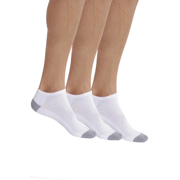 DIM Sports Socks — Set of 3 Pairs for Men in White