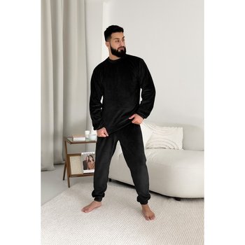 Men's COSY Black Pajama (Top + Pants)