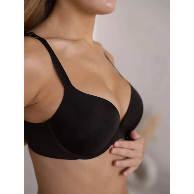 Sujetador Push-Up Balaloum Negro - Comodidad y Estilo