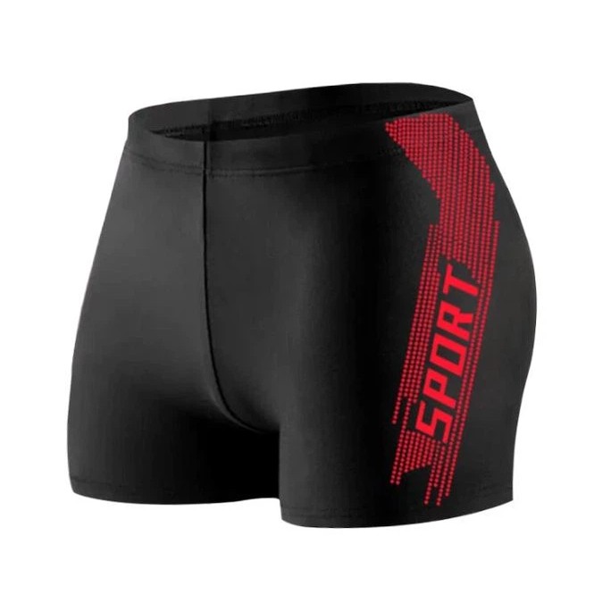 Men's Swim Shorts In.Castom in Black — Beach Comfort