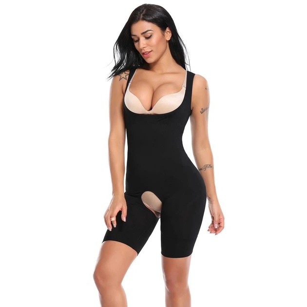مشد الجسم Slim Shapewear - أسود راحة أنيقة