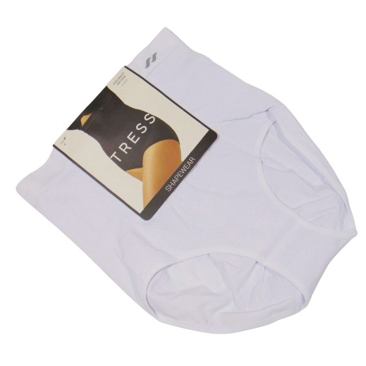 High Waist Shaping Briefs TRESS White — Comfort and Support
