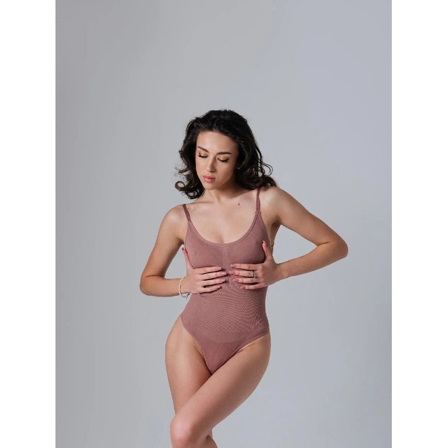 Nud Burgundy Shaping Bodysuit — Comfort and Support