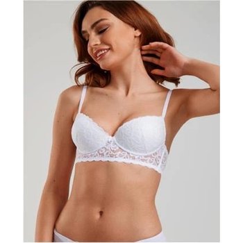 Push-Up Bra in White — Natural Shape and Comfort