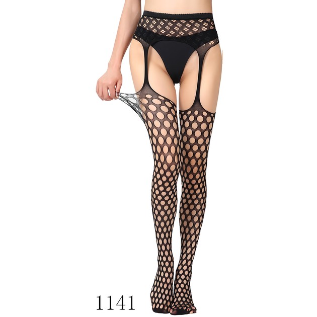Strumpfhosen mit Strumpf-Imitation in Schwarz — Eleganz und Komfort