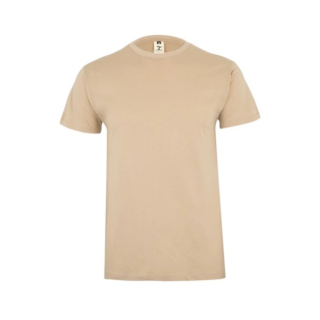 Men's MUKUA PALM T-Shirt in Sand Color — Cotton Comfort