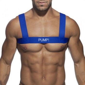 Men's Pump Harness in Blue — A Stylish Accent for Your Look