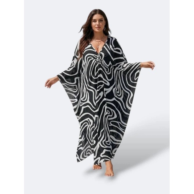 Long Beach Tunic Z.Five Black and White — Comfort for Relaxation