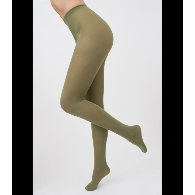 Solid Color Giulia Tights in Yellow — Softness and Comfort