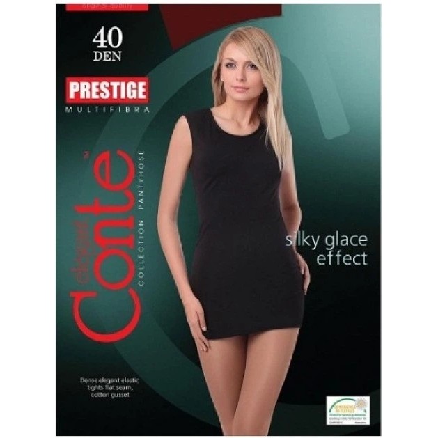 Prestige 40 Den Tights in Mocca — Elegance and Comfort