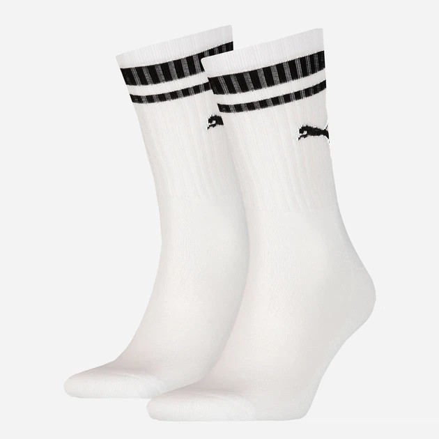 Комплект женских хлопковых носок Puma Crew Heritage Stripe