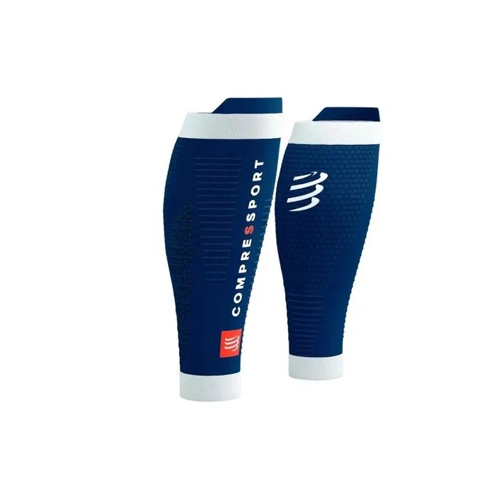 Спортивные компрессионные гетры Compressport R2 3.0 синие