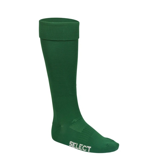 Calcetines de fútbol SELECT verdes - diseño cómodo para entrenamientos