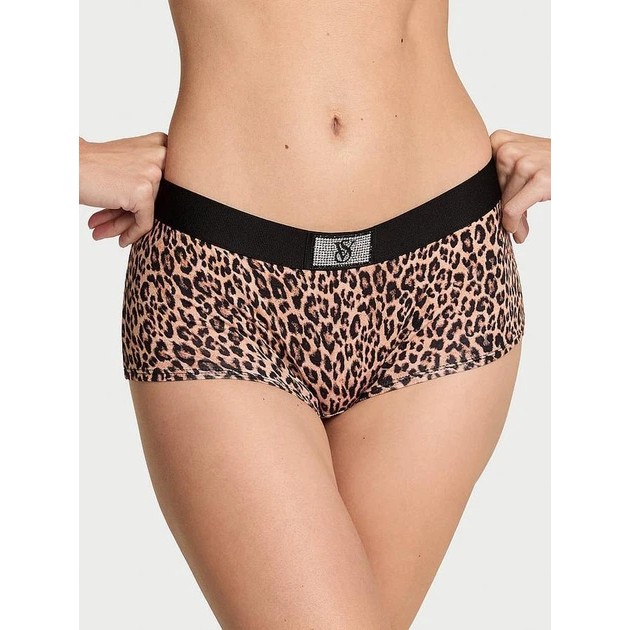 Shorts de algodón para mujer Victoria's Secret en negro