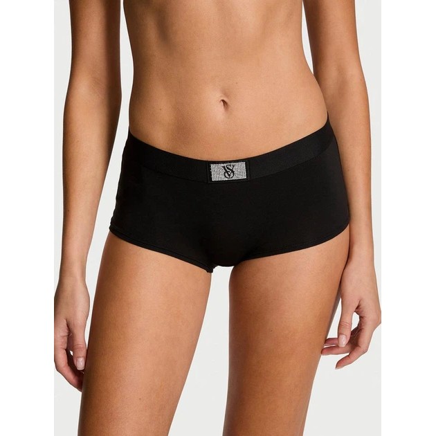 Women's Cotton Boyshorts by Victoria's Secret in Black