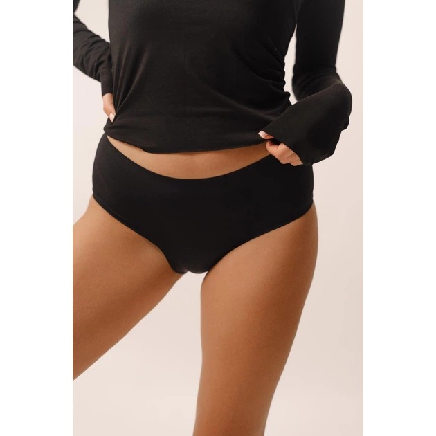 Mon mois Ami Menstrual Underwear — Seamless Black Design