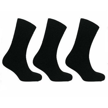 Set of Warm Fleece Thermal Socks in Black