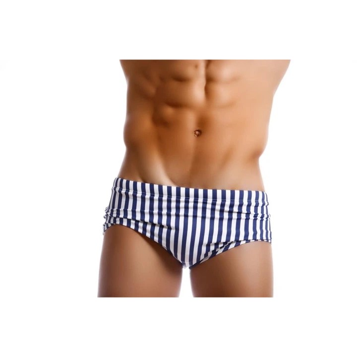 Maillot de bain homme Taddlee Marine Stripes bleu