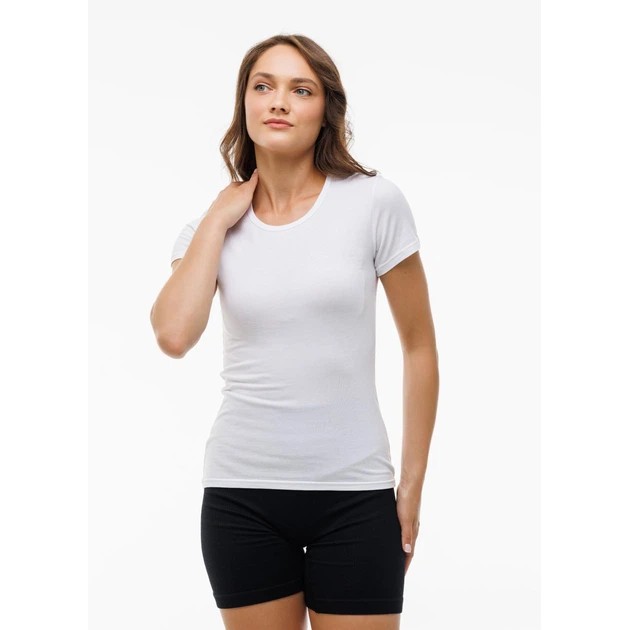 T-shirt en bambou pour femme – confort naturel blanc