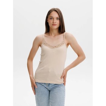 Women's Cotton Tank Top NataLux Beige — Style and Comfort