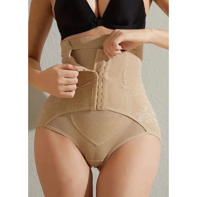 Panties Correctivos con Cinturilla en Color Beige