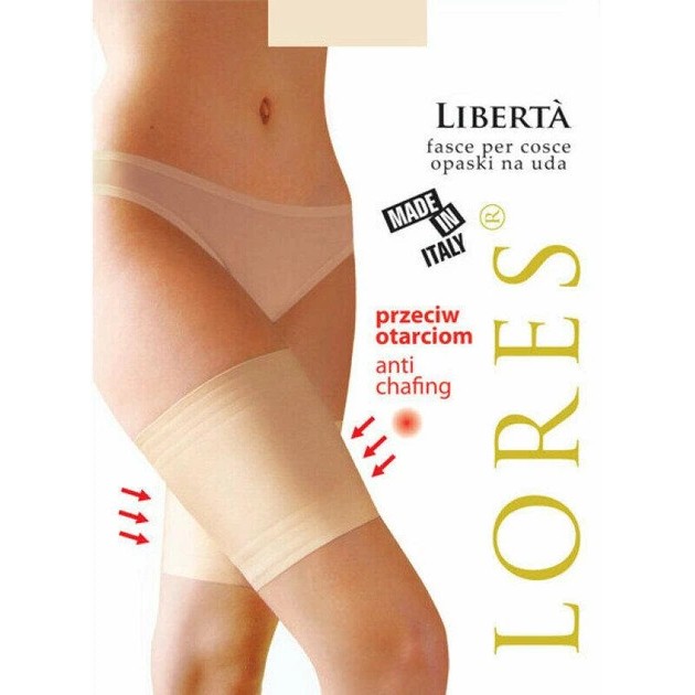Бандалетки LORES Liberta бежеві — захист від натирань