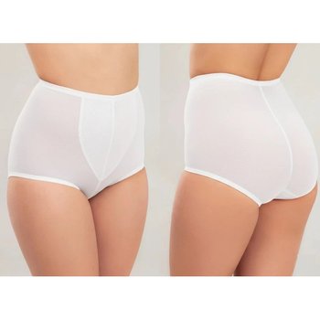 Afina Shaping Briefs with Corset Effect — White Color