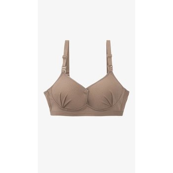 Nursing Bra in Brown — Soft Comfort for Moms