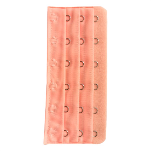 Extensor de sujetador de 6 ganchos - color durazno