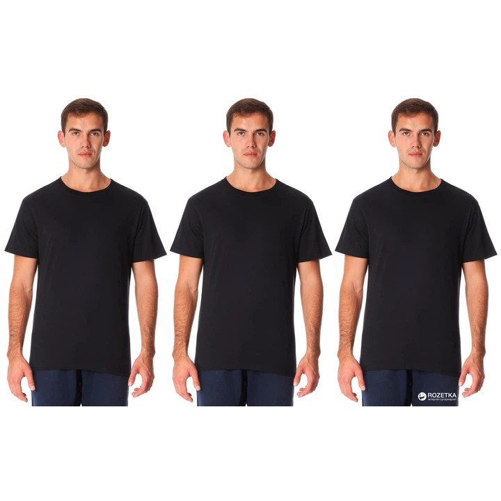 Pack de t-shirts pour hommes Atlet - Confort en coton 100%
