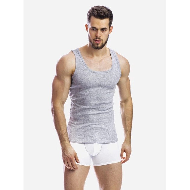Herren Baumwolltanktop Uniconf in Grau — Komfort für jeden Tag