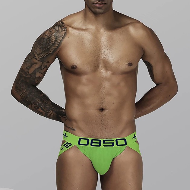 Men's Green Jockey Briefs — Comfort for Every Day
