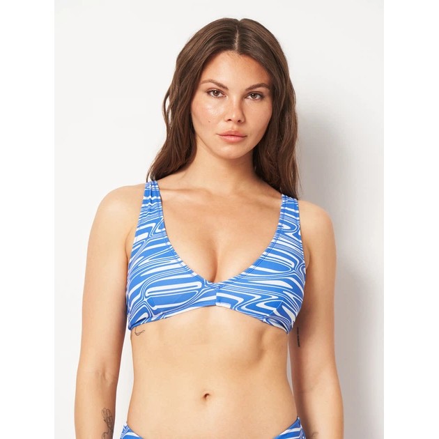 Топ для плавання жіночий Puma Swim блакитного кольору