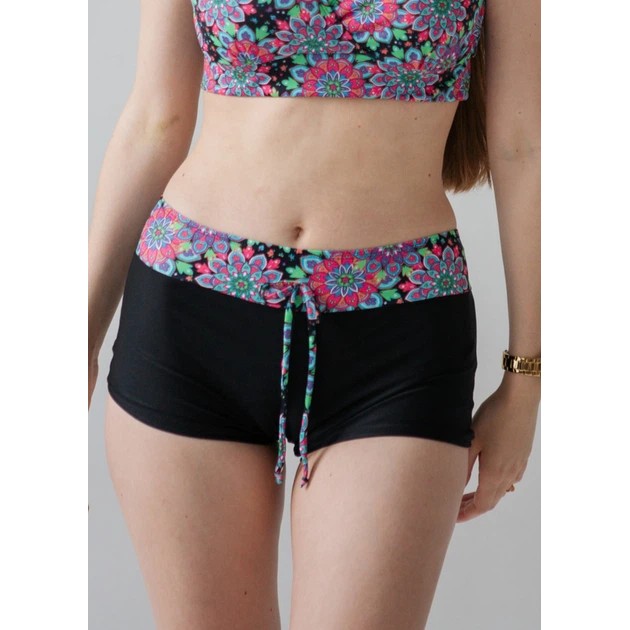 Women's Boho Swim Shorts ODS — Style and Comfort