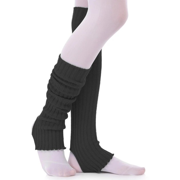 Zelart Dance Leg Warmers in Black — Ankle Joint Protection