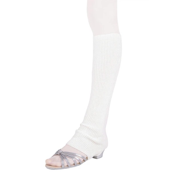 Knitted Leg Warmers Rivage Line with Heel Cut - Comfort for Dance and Sport