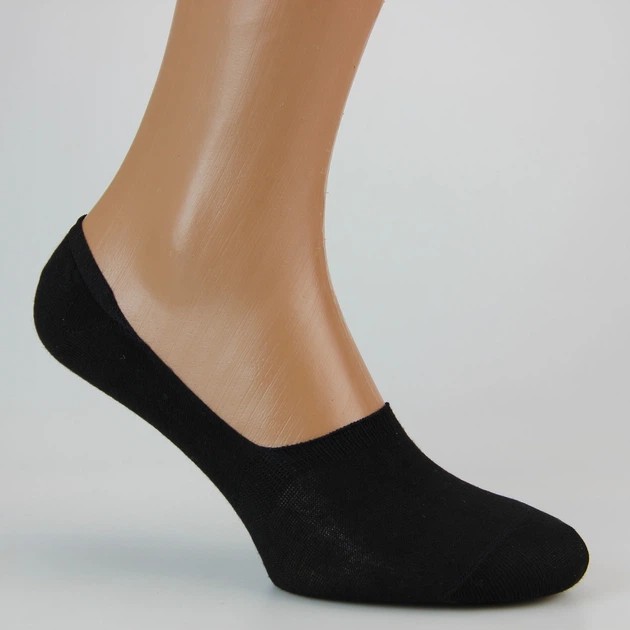 Damen schwarze Baumwollschuhe — Stil und Komfort
