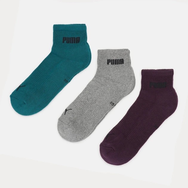 Ensemble de chaussettes courtes en coton pour femmes Puma