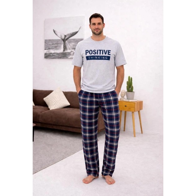 Pijama de algodón para hombre – comodidad y estilo en casa