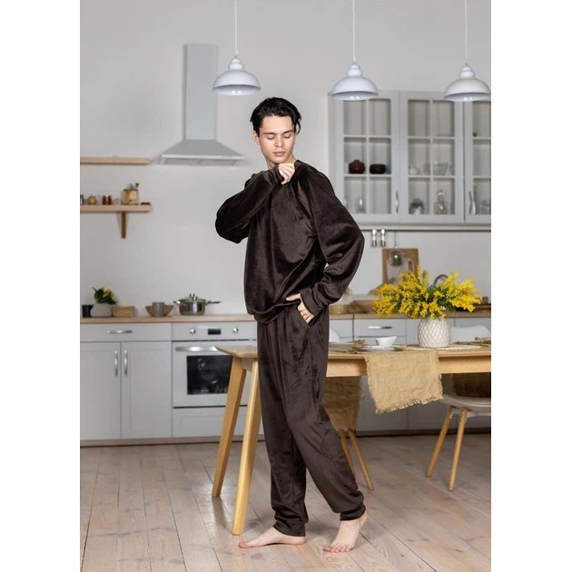 Home Velvet Set from MonsterBrand in Chocolate Color