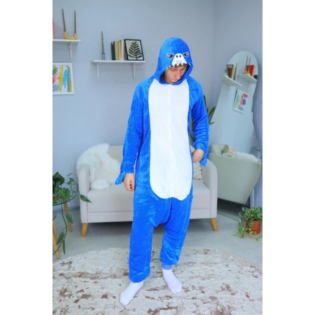 Kigurumi My Kigu homme requin bleu - confort pour se détendre