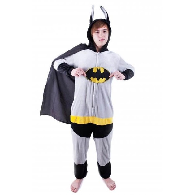 Кігурумі My Kigu чоловічий Бэтмен сірого кольору — комфорт для дому