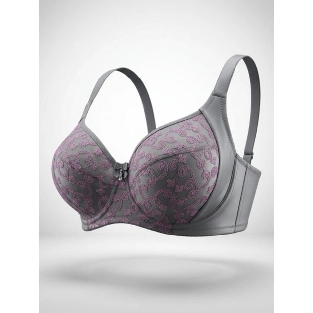 Diorella Spitzen-BH in Grau — Eleganter Komfort