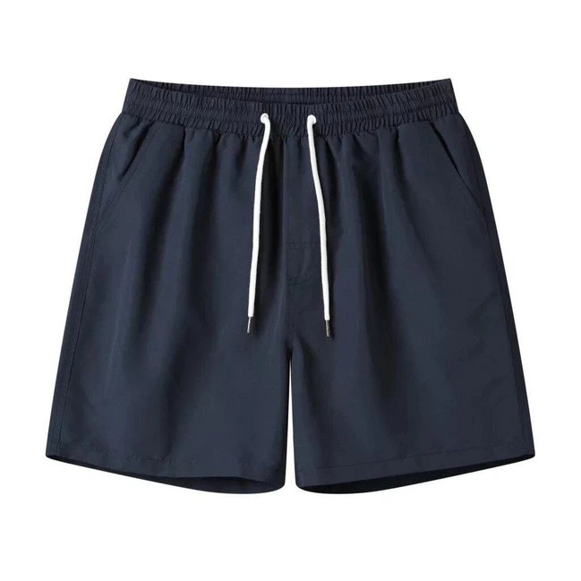 Men's Glo-Story Beach Shorts in Blue — Comfortable Summer Wear