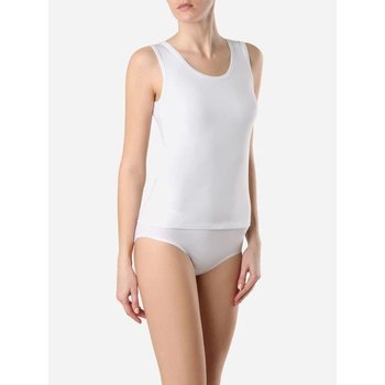 Women's Cotton Tank Top by Conte — White Basic Style