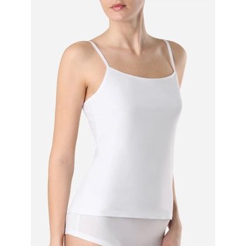 Women's Cotton Tank Top Conte Elegant in White — Comfort and Style