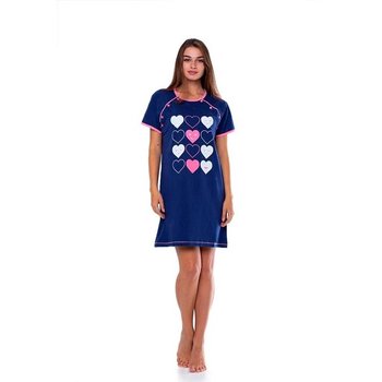 Women's Nightgown for Pregnant – Blue Natural Fabric